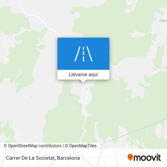 Mapa Carrer De La Societat
