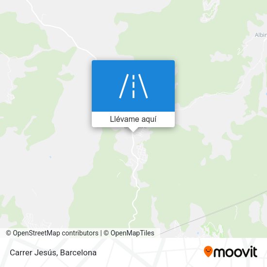 Mapa Carrer Jesús