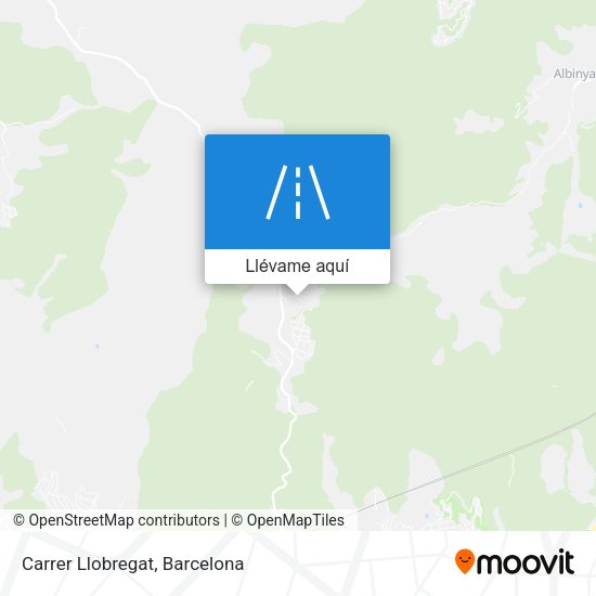 Mapa Carrer Llobregat