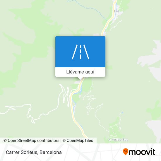 Mapa Carrer Sorieus