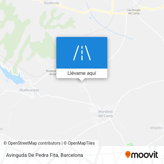 Mapa Avinguda De Pedra Fita