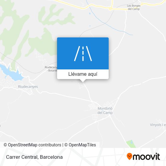 Mapa Carrer Central