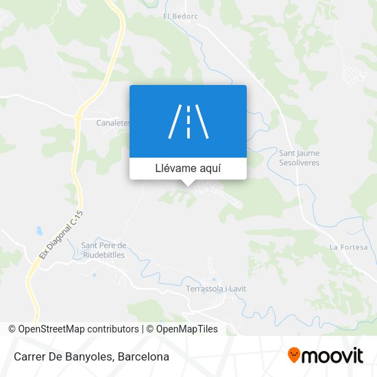 Mapa Carrer De Banyoles