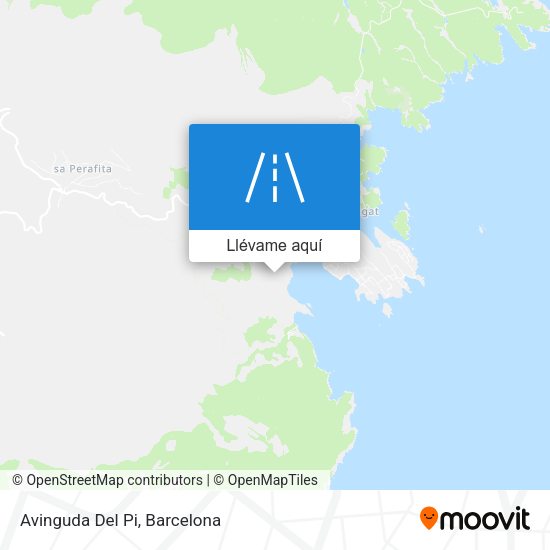 Mapa Avinguda Del Pi