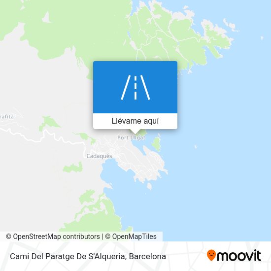 Mapa Cami Del Paratge De S'Alqueria