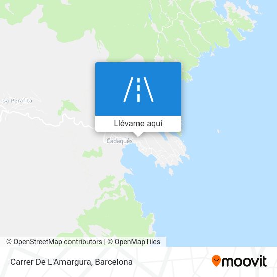 Mapa Carrer De L'Amargura