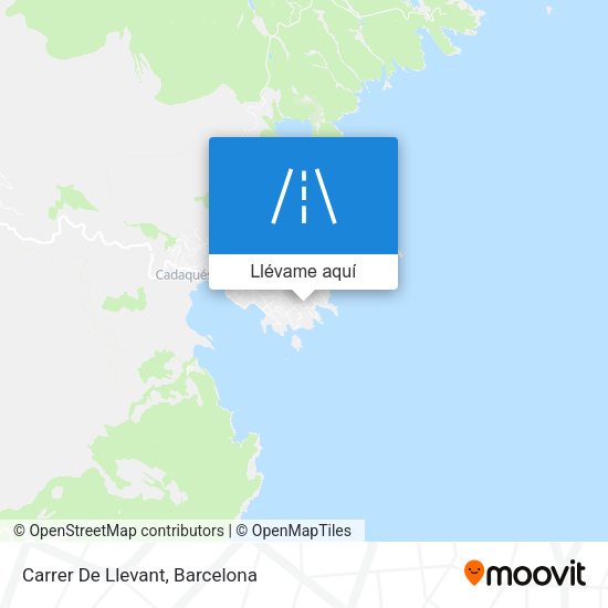 Mapa Carrer De Llevant