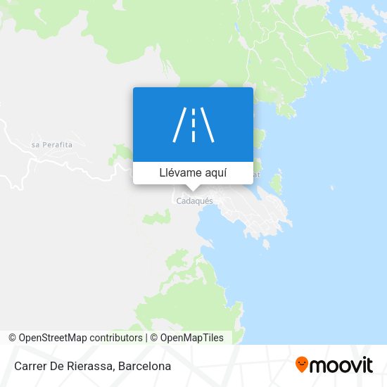 Mapa Carrer De Rierassa