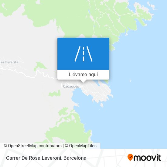 Mapa Carrer De Rosa Leveroni