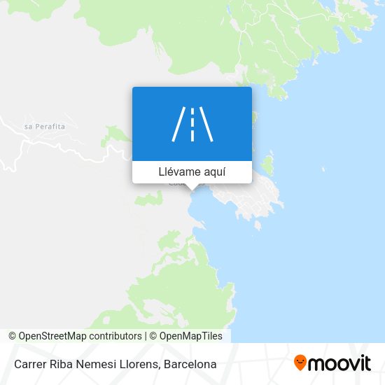 Mapa Carrer Riba Nemesi Llorens