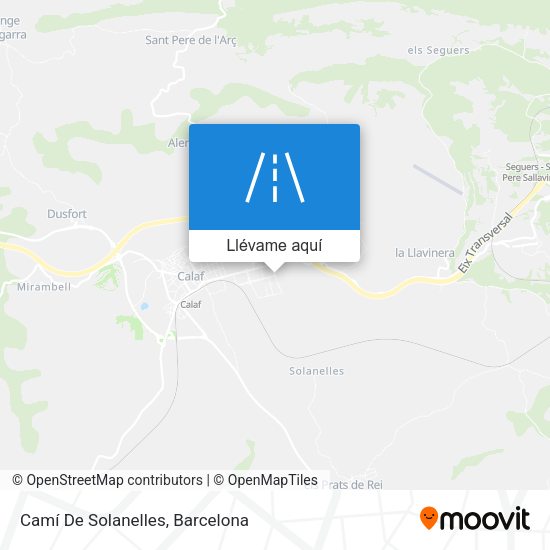 Mapa Camí De Solanelles