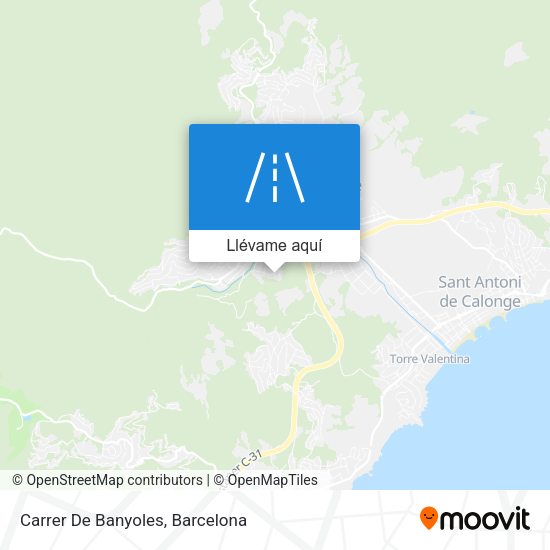 Mapa Carrer De Banyoles