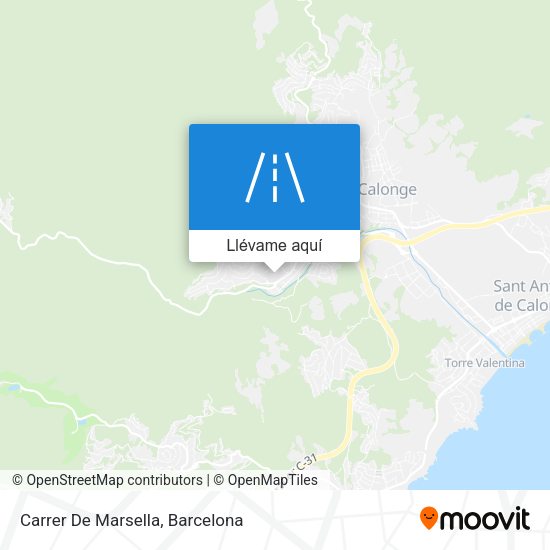 Mapa Carrer De Marsella
