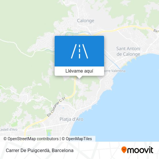 Mapa Carrer De Puigcerdà