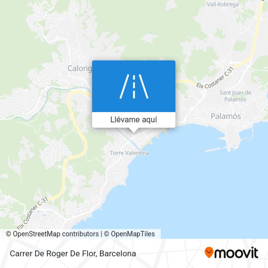 Mapa Carrer De Roger De Flor