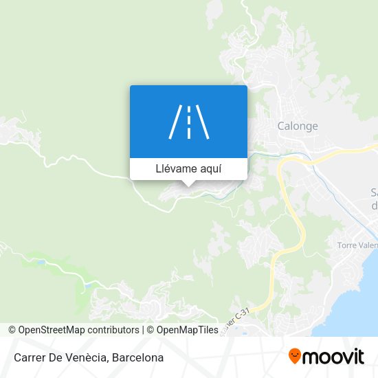 Mapa Carrer De Venècia