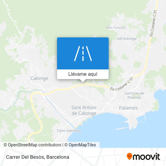 Mapa Carrer Del Besòs