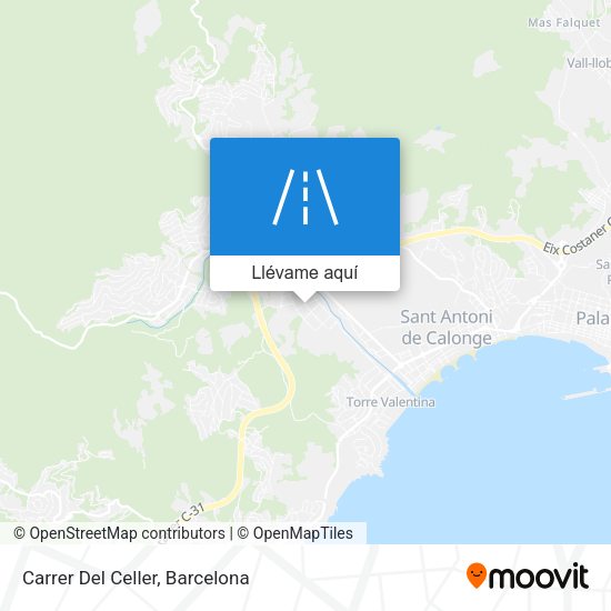 Mapa Carrer Del Celler