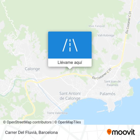 Mapa Carrer Del Fluvià