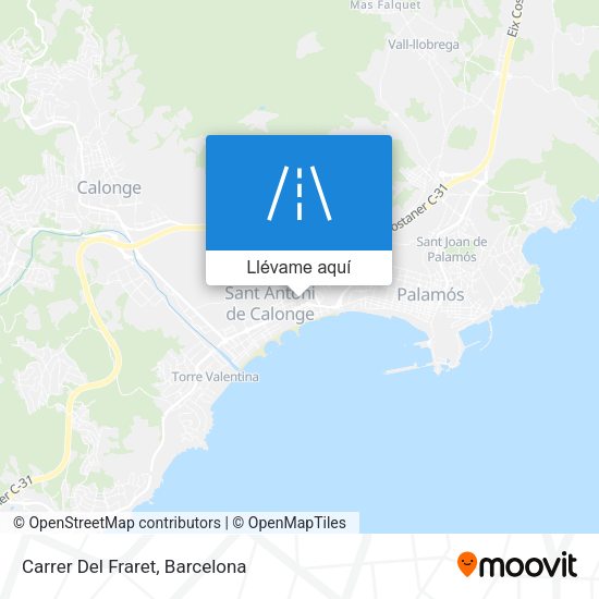 Mapa Carrer Del Fraret