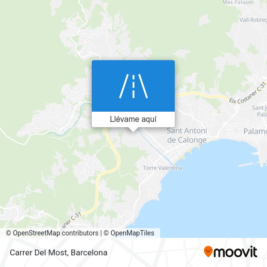 Mapa Carrer Del Most