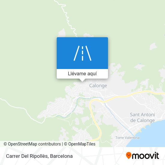Mapa Carrer Del Ripollès