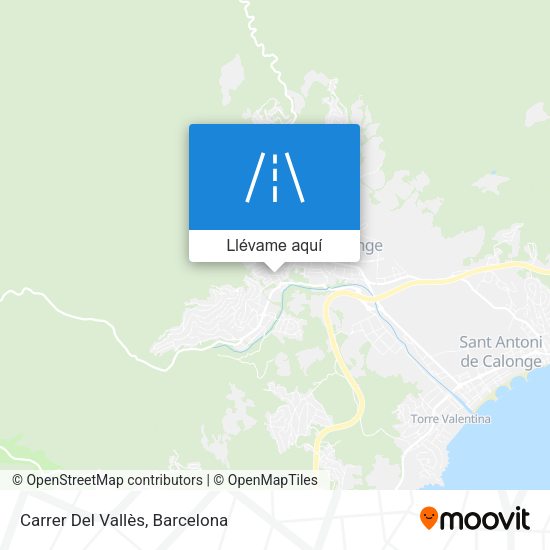 Mapa Carrer Del Vallès
