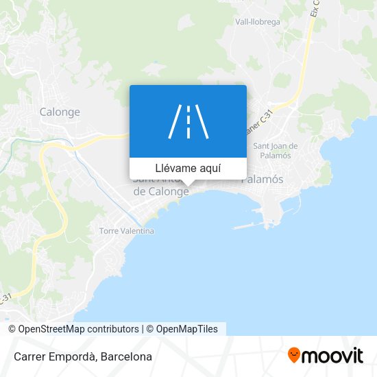Mapa Carrer Empordà