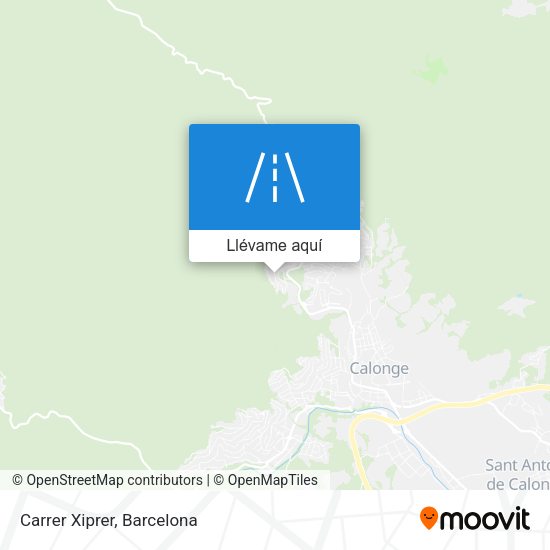 Mapa Carrer Xiprer
