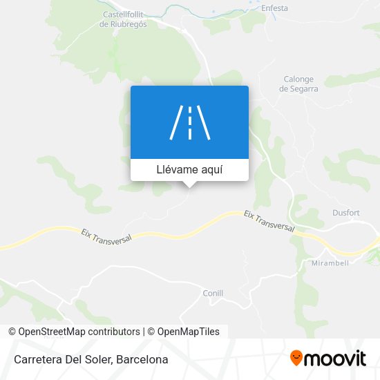 Mapa Carretera Del Soler