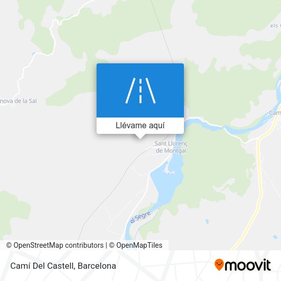 Mapa Camí Del Castell