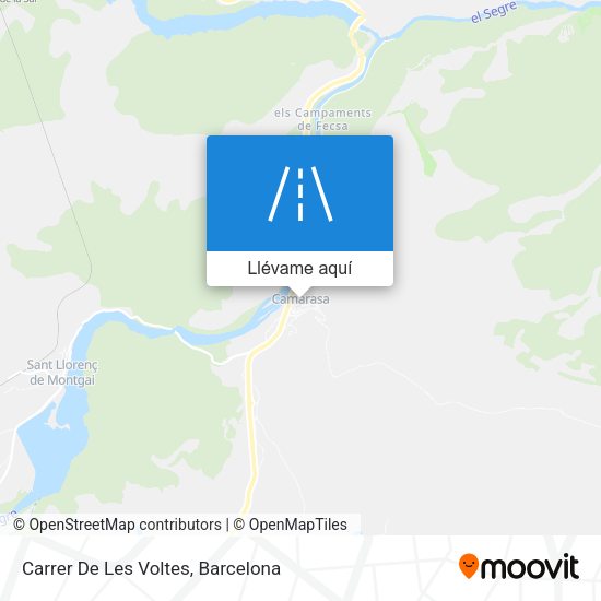 Mapa Carrer De Les Voltes