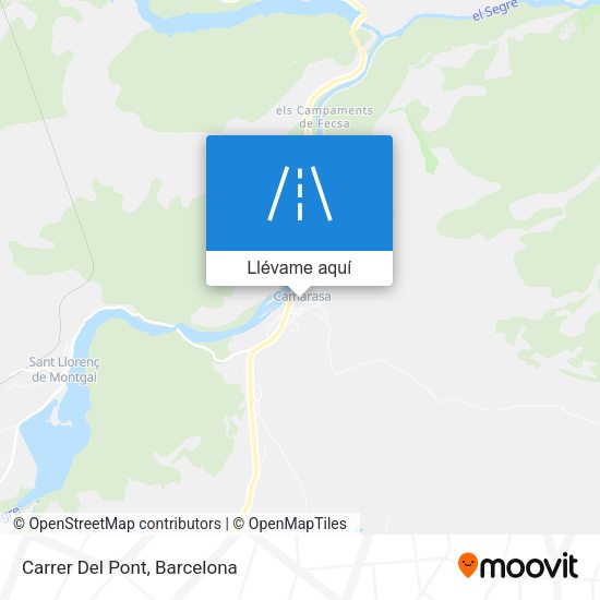 Mapa Carrer Del Pont