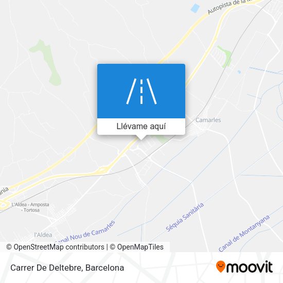 Mapa Carrer De Deltebre