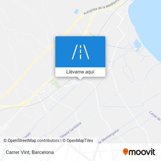 Mapa Carrer Vint