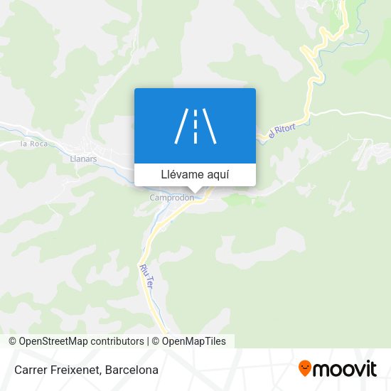 Mapa Carrer Freixenet