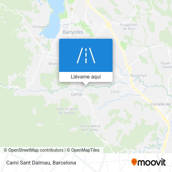 Mapa Camí Sant Dalmau