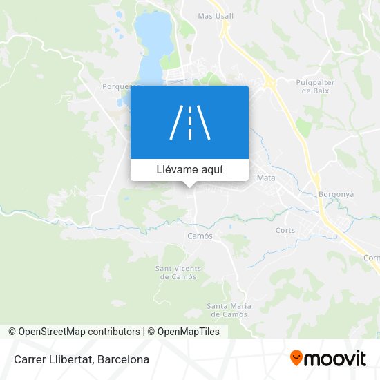 Mapa Carrer Llibertat