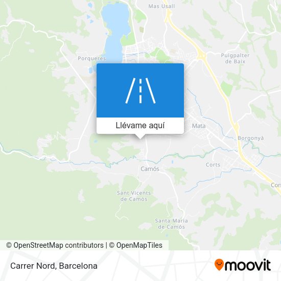 Mapa Carrer Nord