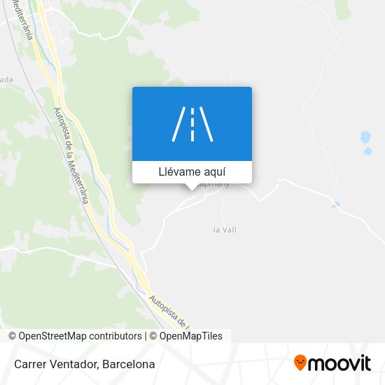 Mapa Carrer Ventador