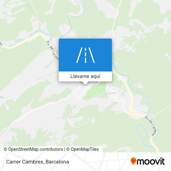 Mapa Carrer Cambres
