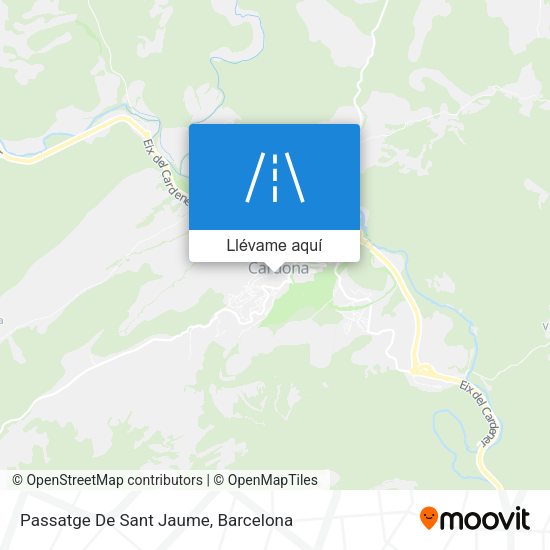 Mapa Passatge De Sant Jaume