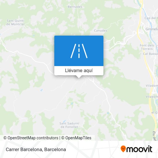 Mapa Carrer Barcelona