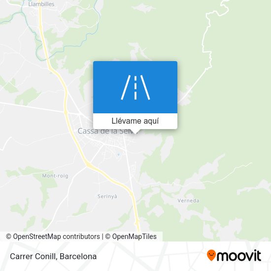 Mapa Carrer Conill