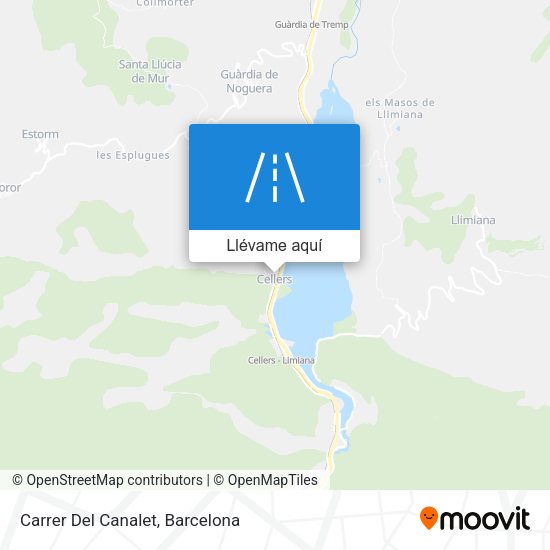 Mapa Carrer Del Canalet