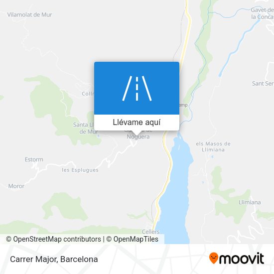 Mapa Carrer Major