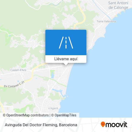 Mapa Avinguda Del Doctor Fleming