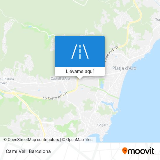 Mapa Camí Vell