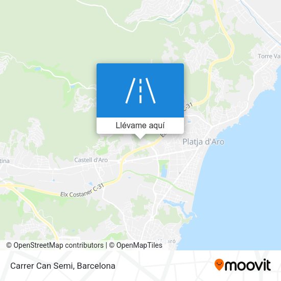 Mapa Carrer Can Semi