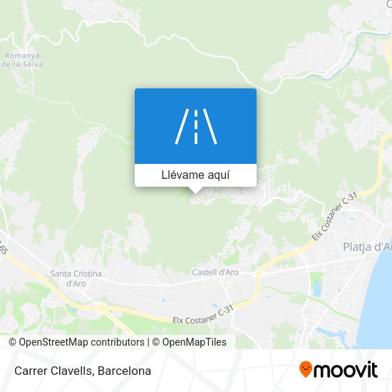 Mapa Carrer Clavells